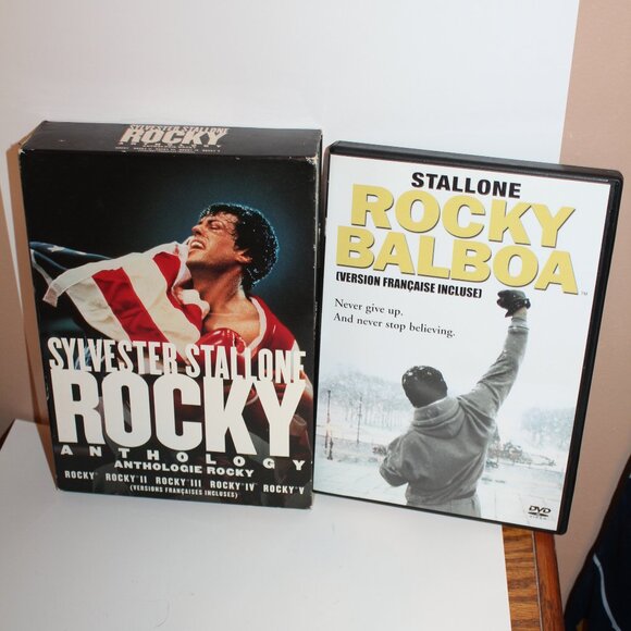 Rocky  Anthology Collection DVD Set Plus Movie - Picture 1 of 2